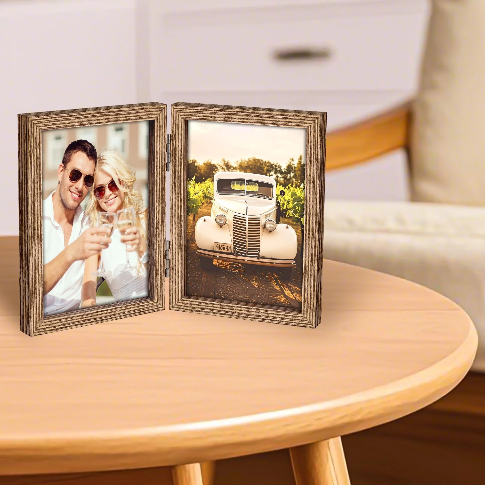 Double Picture Frame - 3.5x5 in 2 picture frames
