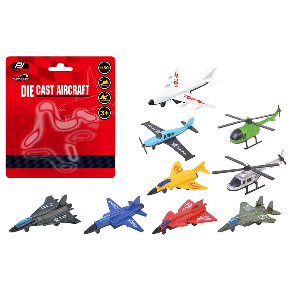 Vroom Vroom Diecast Aircraft - 1:50 1 pcs