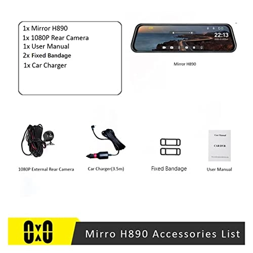 Car Dvr Mirror - 1080P