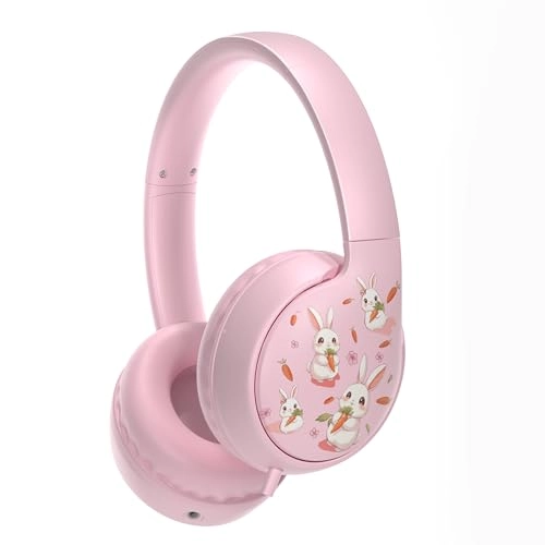 LE03-PINK Wired Headphone