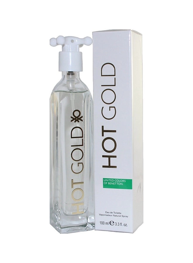 Hot + Hot Gold Eau de Toilette 100ml