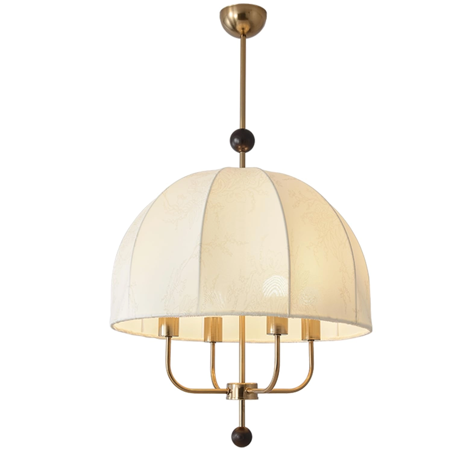 sinolite 4 Lights Dome Chandelier - Dimmable