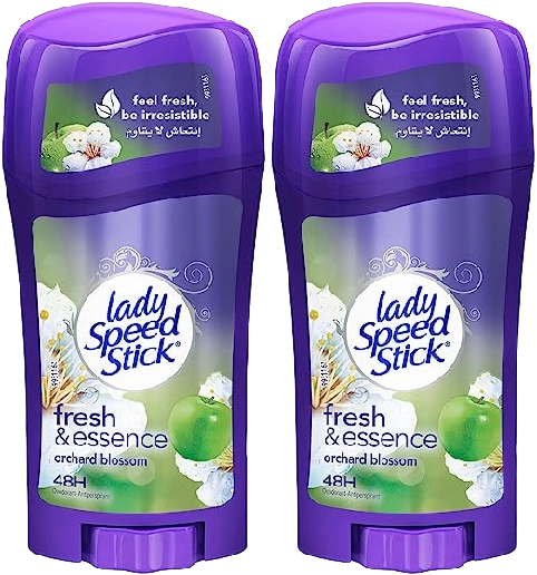 Lady Speed Stick Fresh & Essence Deodorant - Orchard Blossom 2 x 65.2g