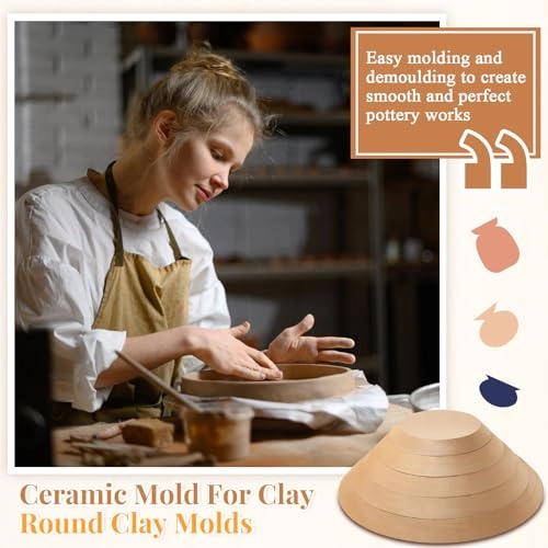 Ceramic Mold - medium density fiberboard 5 pcs.