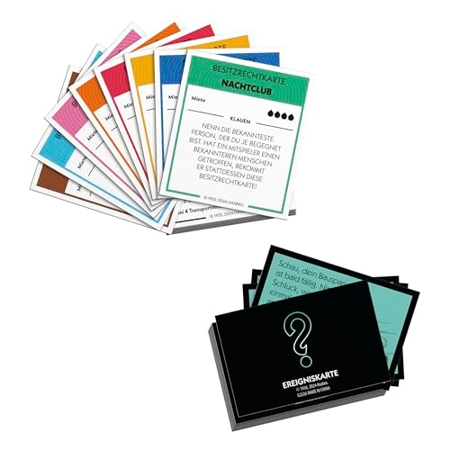 Monopoly: Board Crawl - Drinking Game (German)