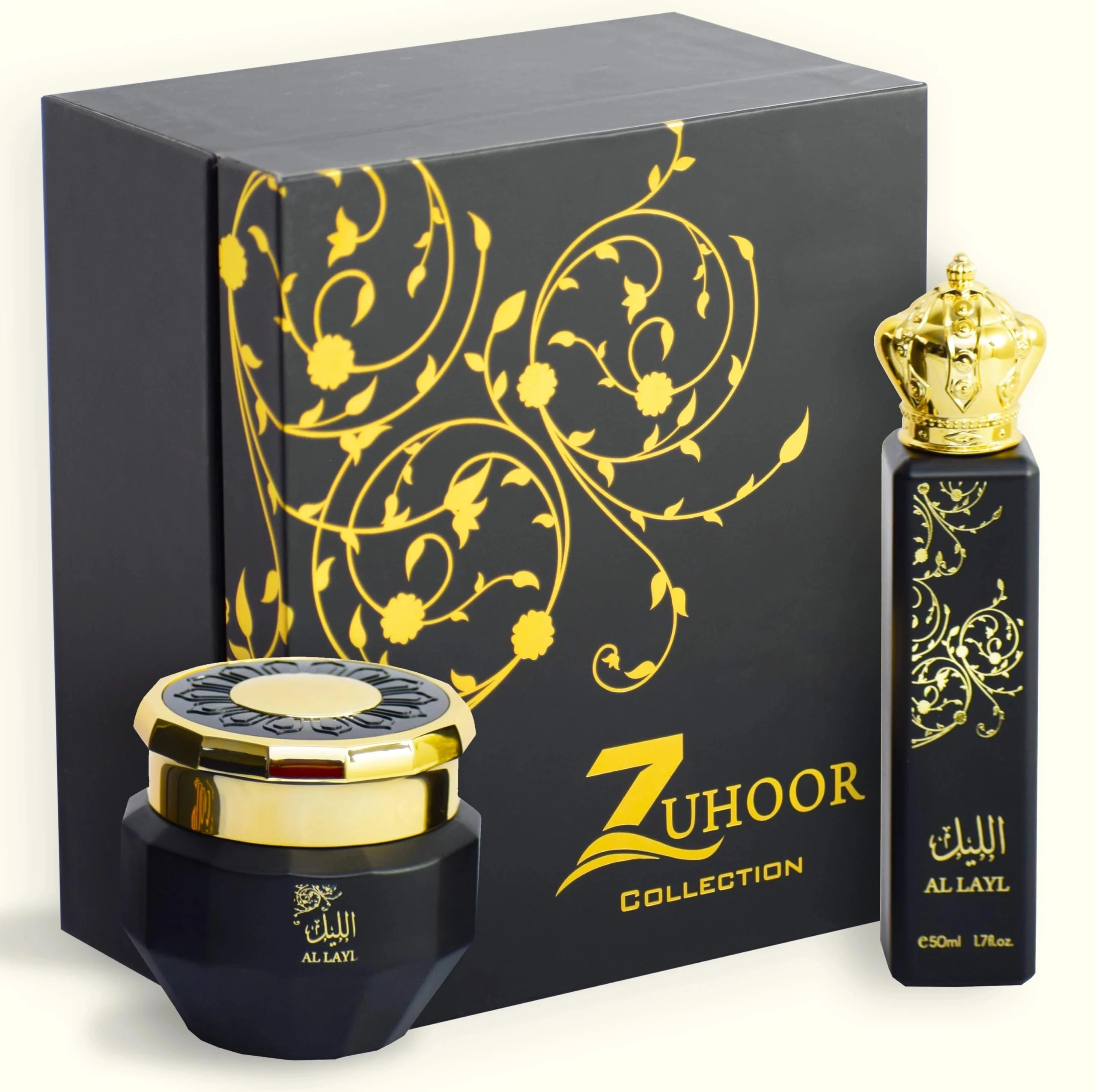 Kairose Perfumes ZUHOOR - Eau de Parfum 50ml + Bakhoor - 50g