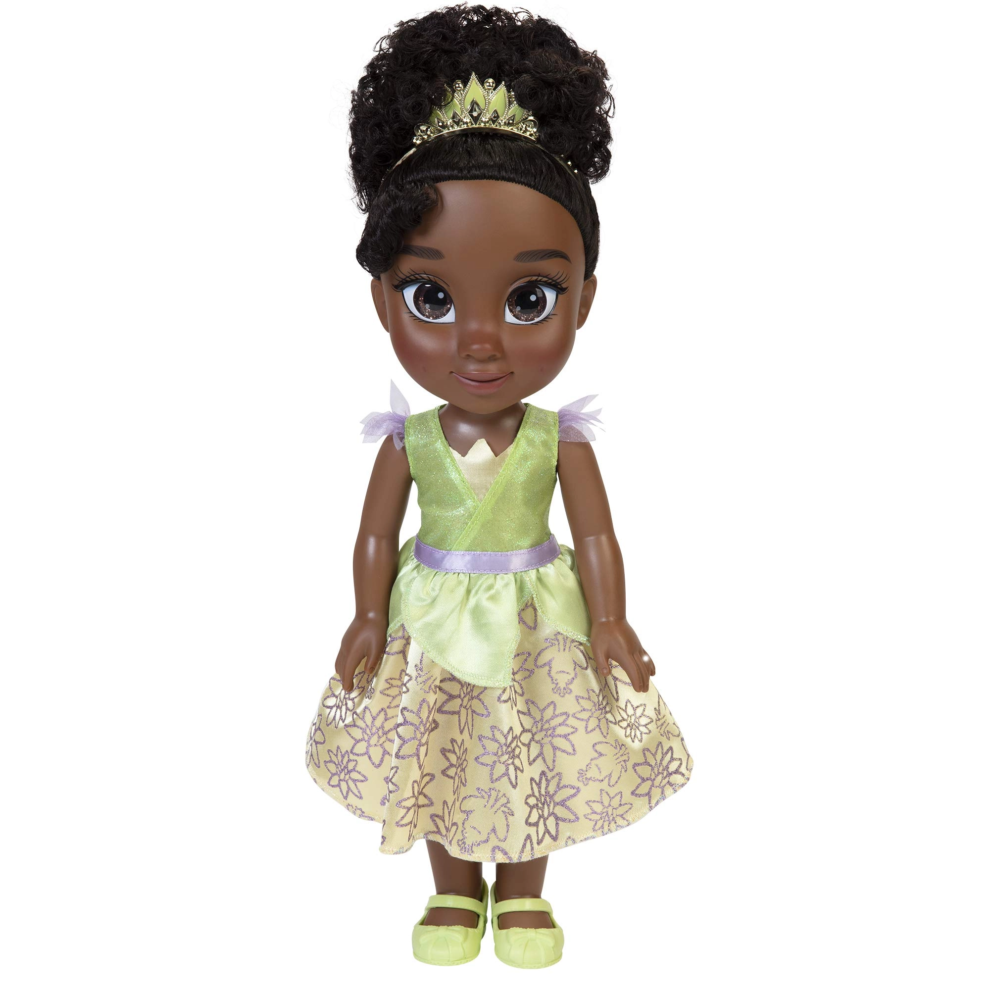 Disney Tiana Doll - 14\" Tall Removable Outfit Tiara Ages 3+