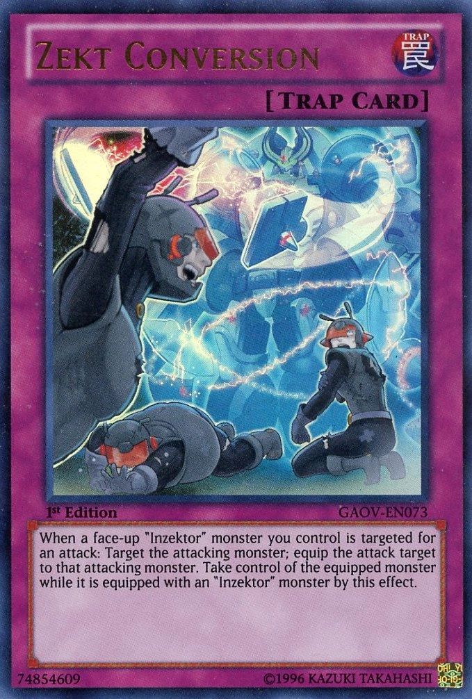 Yu-Gi-Oh! Zekt Conversion GAOV-EN073 - 1st Edition