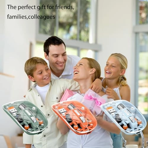 Transparent Wireless Bluetooth Mouse - Bluetooth Radio Frequency