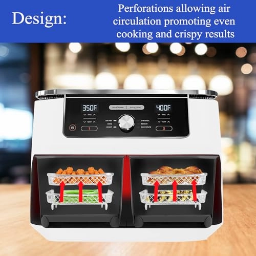 Air Fryer Rack Set - stainless steel silicone