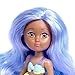 Oceana Mermaid Doll - 7 inches Vinyl Light Purple Hair Ages 3+