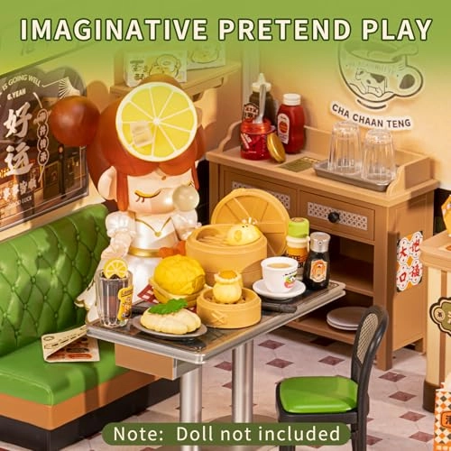 DIY Miniature House Kit - Hong Kong Bites Cafe