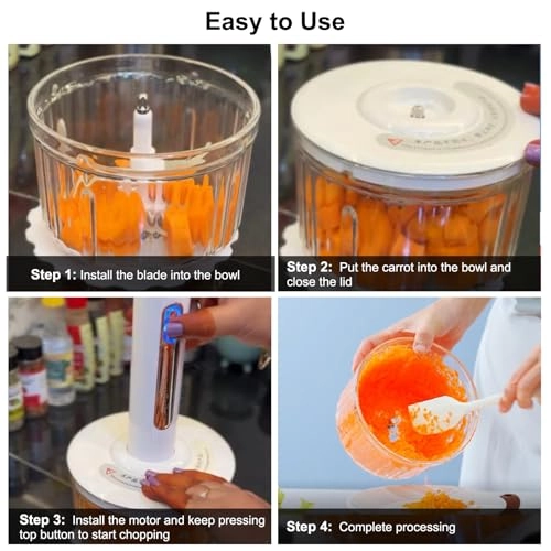 Electric Chopper - 1.5L Rechargeable