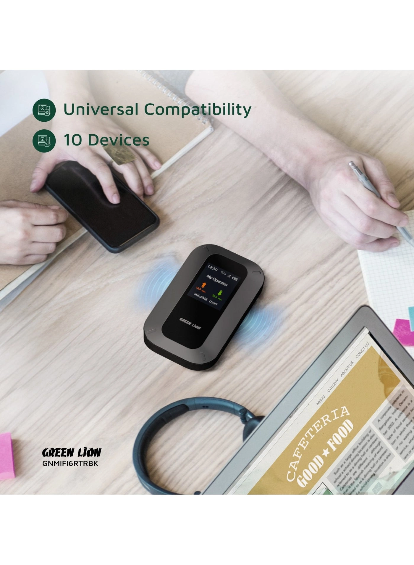 GNMIFI6RTRBK - LTE WiFi 6 150 Mbps