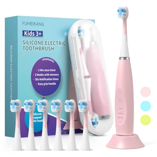 Kids Electric Toothbrushes - Sonic Rechargeable Smart Timer