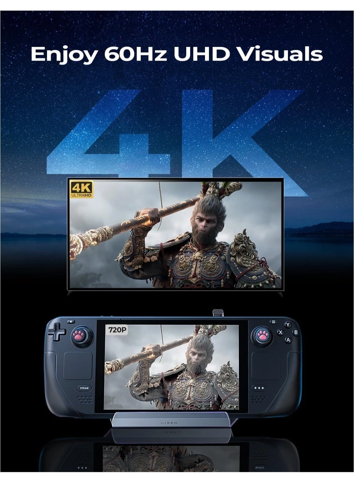 Docking Station - Steam Deck OLED ROG Ally Legion Go