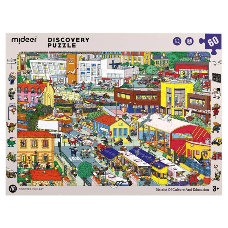 MIDEER Big City Puzzle (TOP-MD3238) - 60 pcs