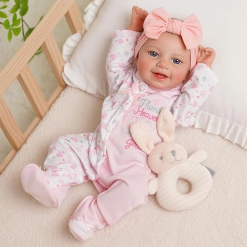 Reborn Baby Doll - 20 Inch Vinyl Drink & Pee Ages 3+
