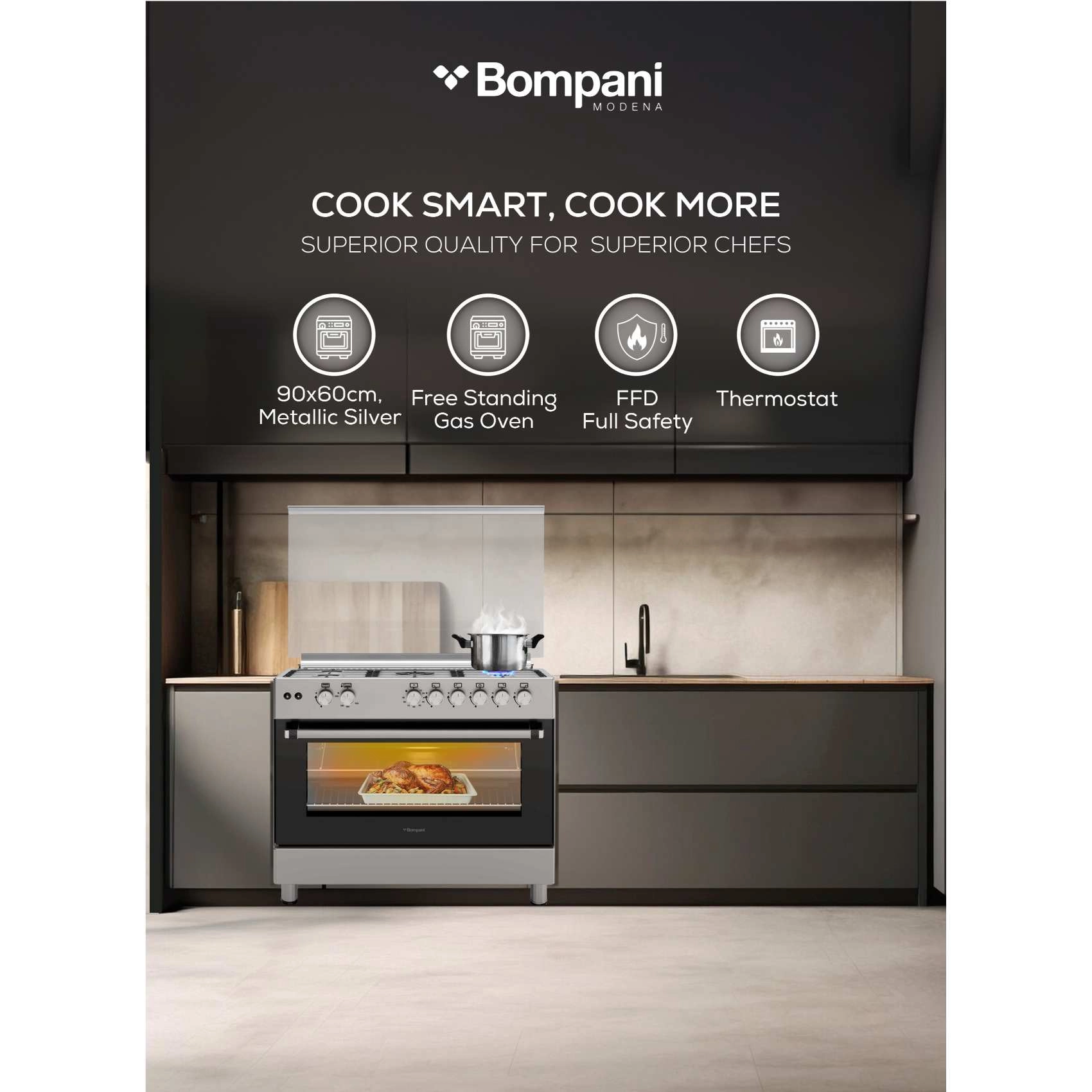 BO693YAL GAS Cooker