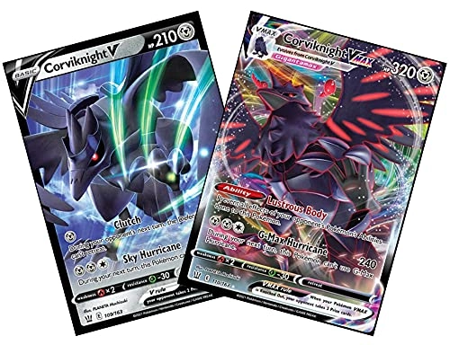 Pokémon Corviknight Vmax + Corviknight V - 2pcs
