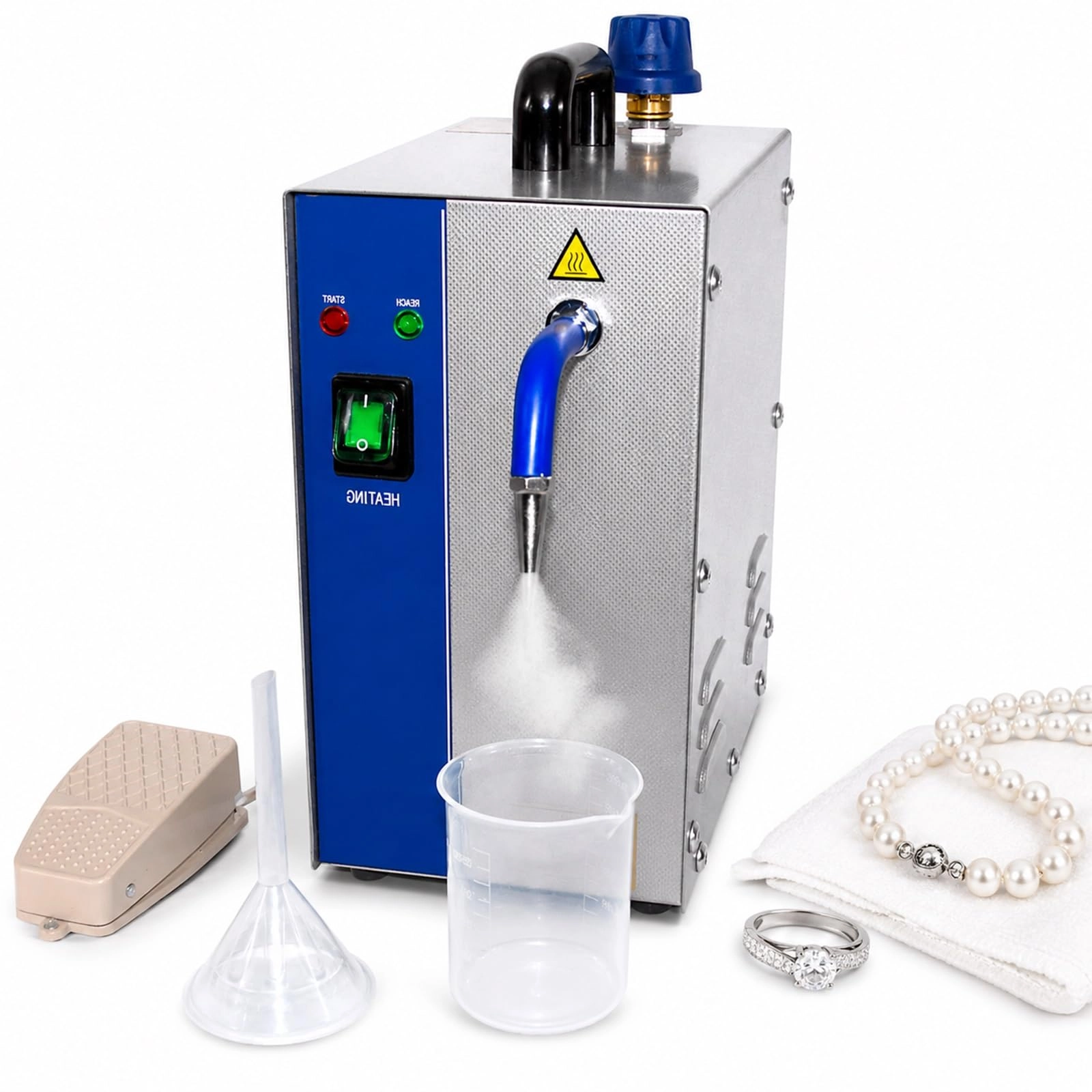 Generic Jewelry Steam Cleaner - High-Pressure 135°C 2L/3L