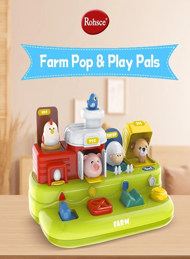 Pop Up Animal Toy - 6-12 months