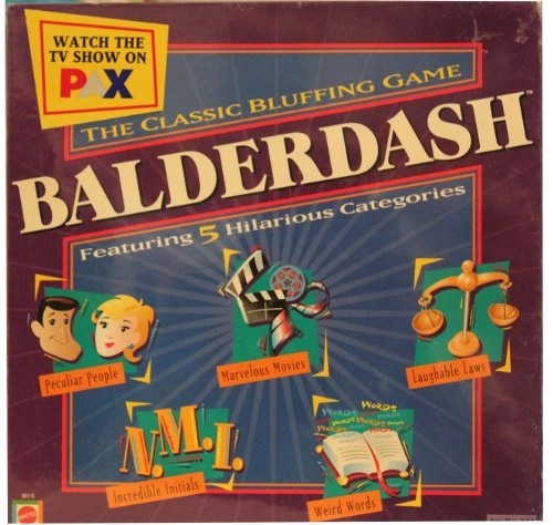 Mattel Balderdash: Classic Edition - 336 Game Cards