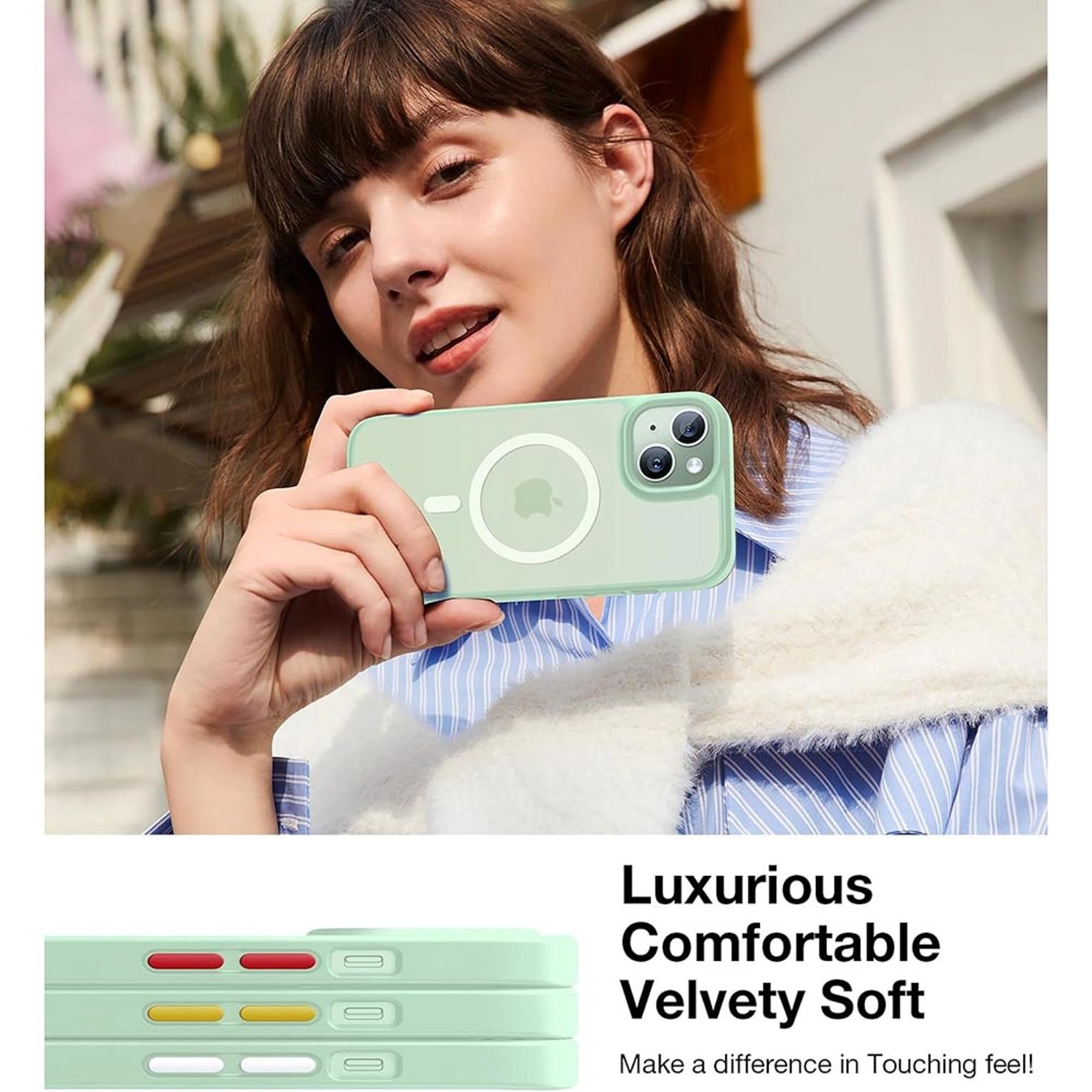 Magnetic Case with MagSafe for iPhone 14/15