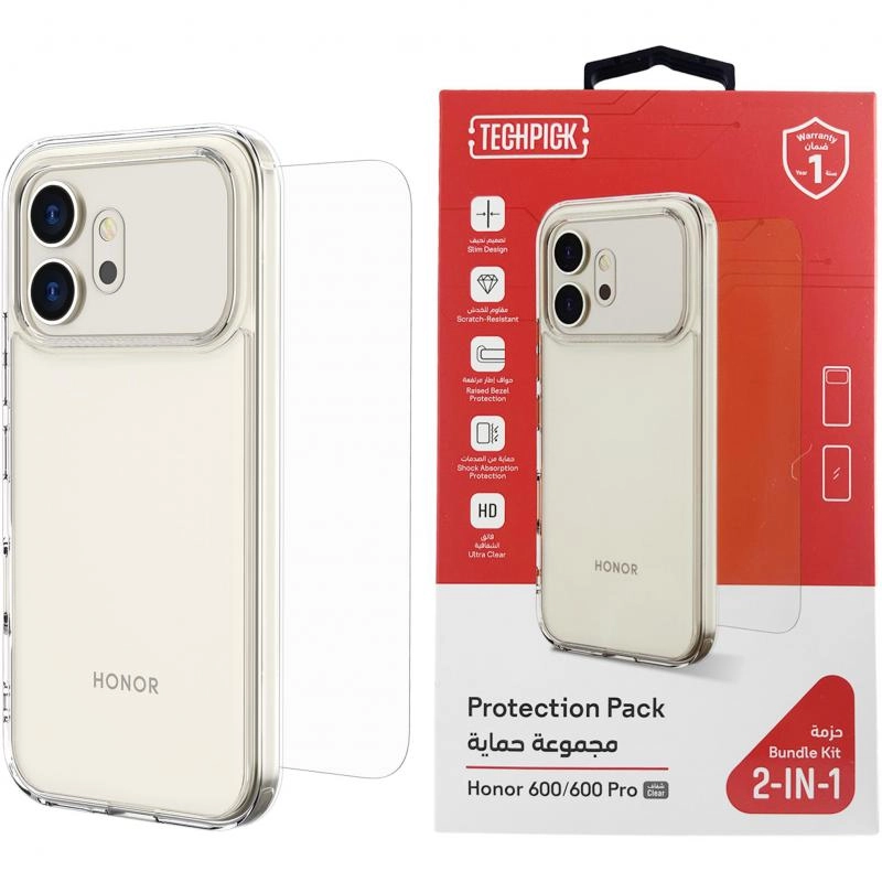 Clear Case + Tempered Glass - Clear for Samsung Galaxy A37 5G