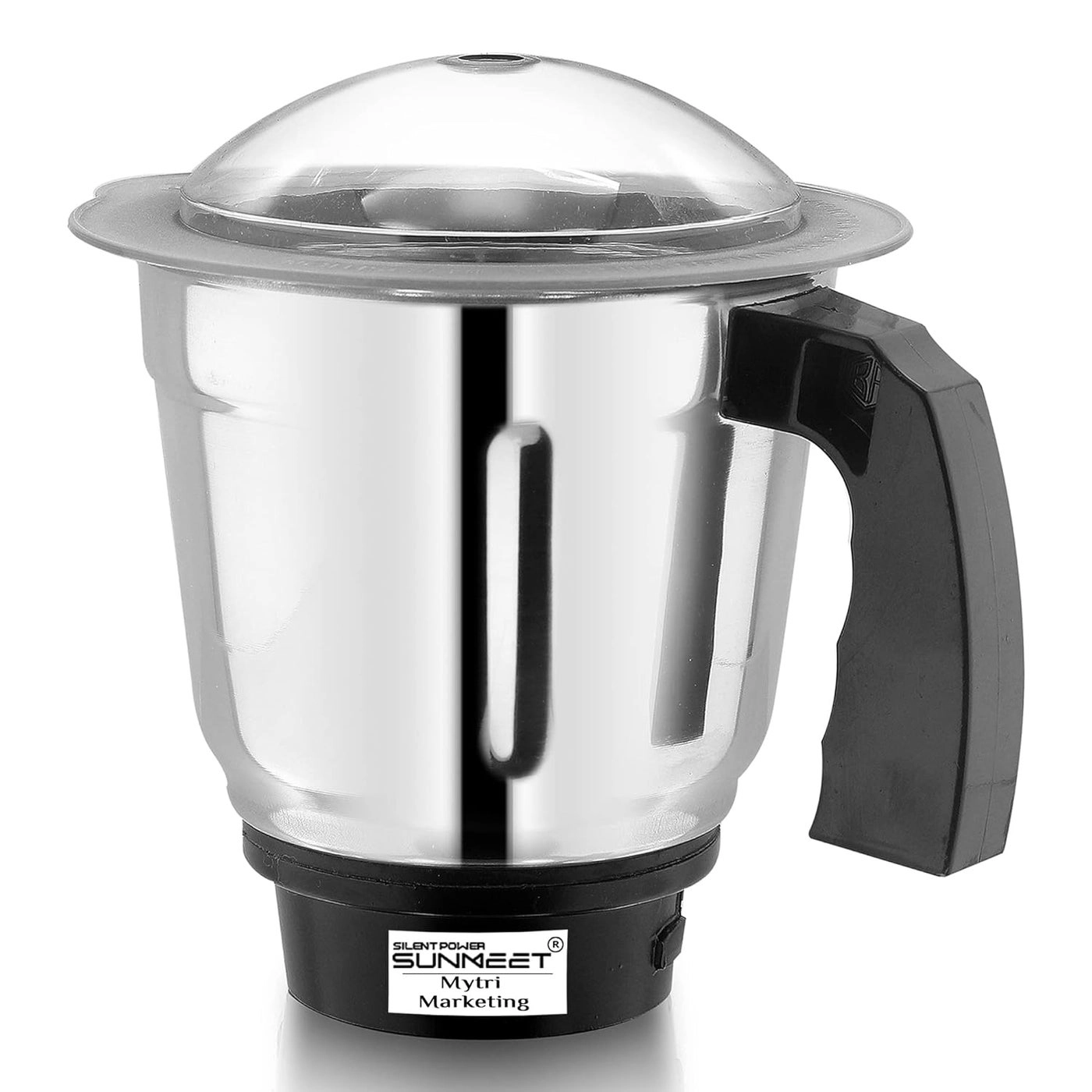 SILENTPOWERSUNMEET Dry Jar - Stainless Steel Aluminium Base