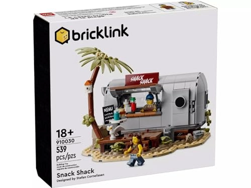 Snack Shack (910030) - Detailed Snack Bar 2 Minifigures