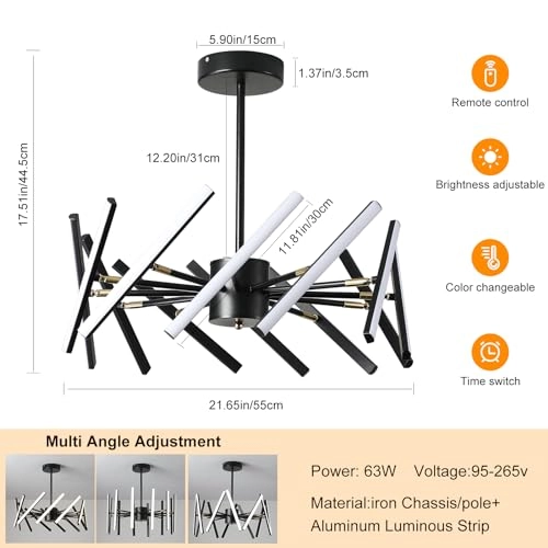 Modern LED Chandelier