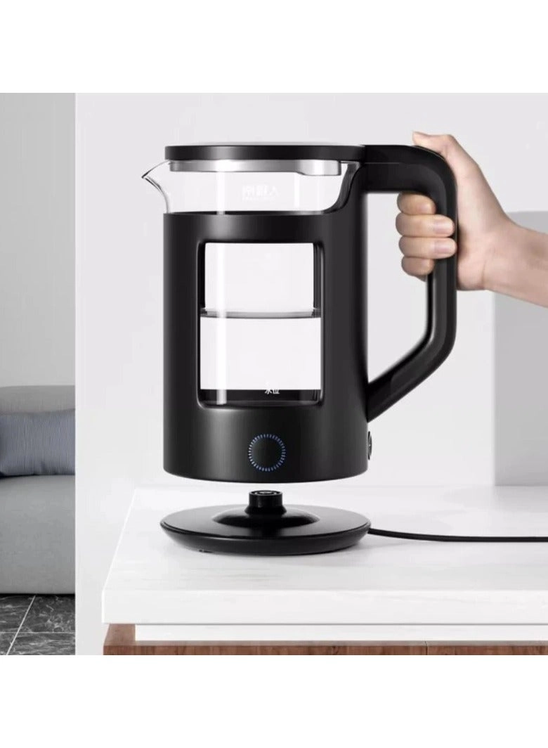 shopi.ae Glass Transparent Electric Kettle