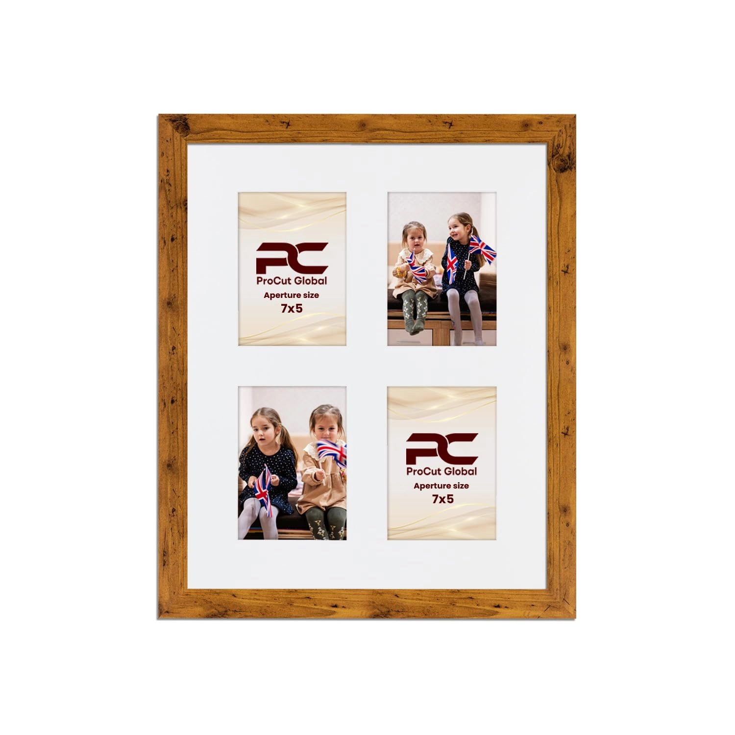 procut global ltd Collage Picture Frame - 20x16" For 7x5" (4x) 4
