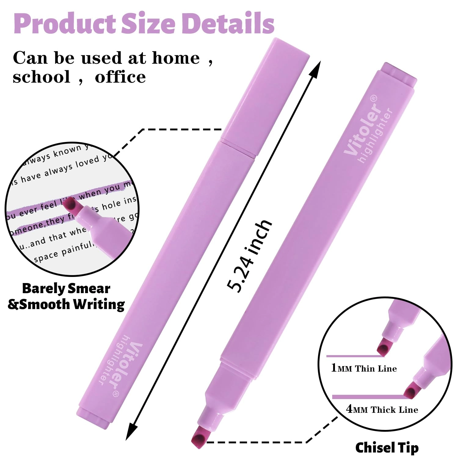 Bible Highlighters - Pastel Chisel