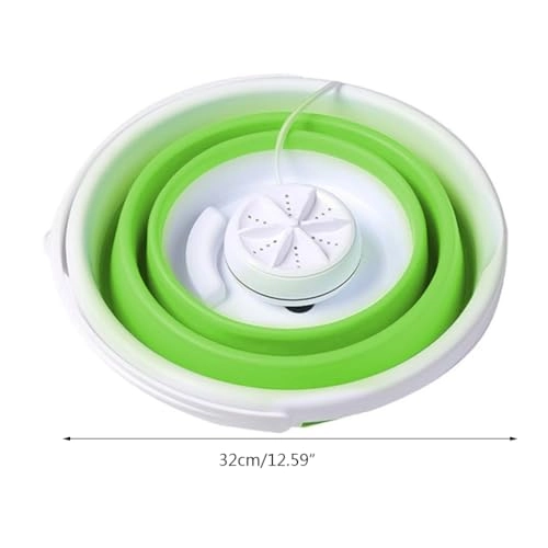 Foldable Personal Rotating Turbines Washer - 10L USB