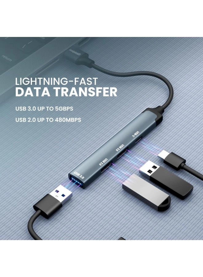 DS-44C - 4-in-1 5Gbps Aluminium Alloy Body