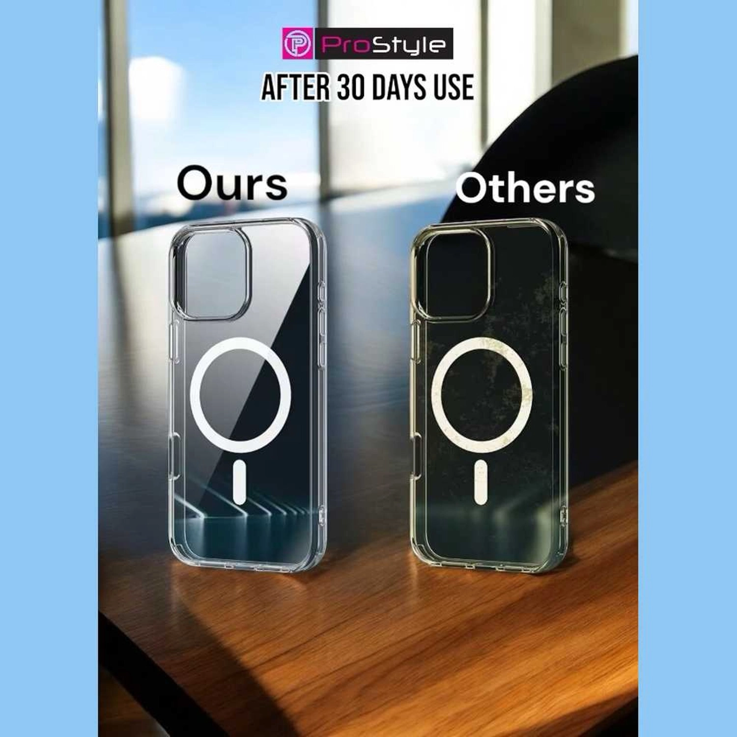 Magsafe Case Clear for iPhone 15 Plus