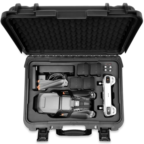 Waterproof Hard Case - 38 x 15.5 x 30.5 cm; 2.2 kg Compatible with DJI Mavic 3 Pro/DJI Mavic 3 Classic/DJI Mavic 3 Drone/Combo/DJI RC2/DJI RC/RC N1/RC N2 Remote and Accessories(Case Only)