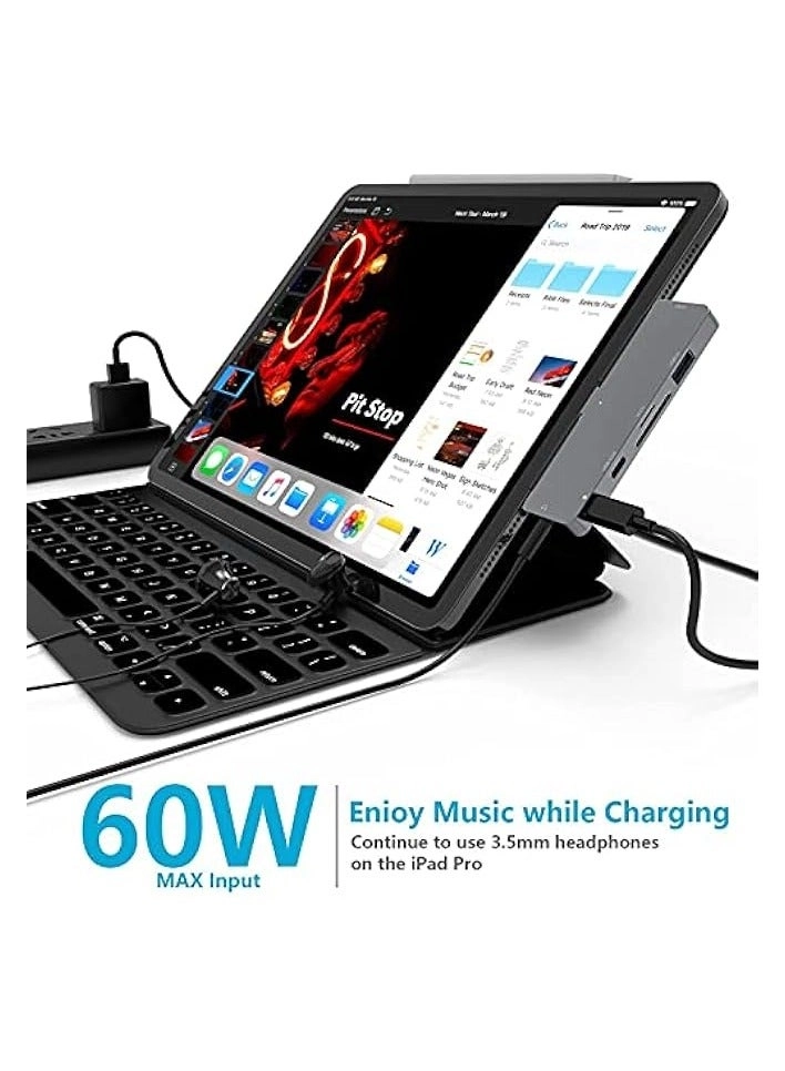 USB C Hub - 6-in-1 4K HDMI USB 3.0