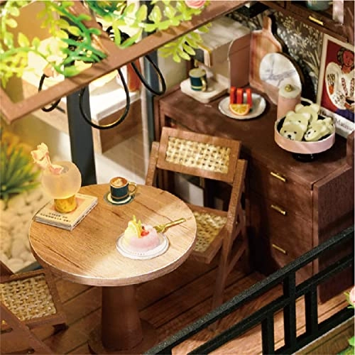 Dollhouse Miniature DIY House Kit - Half of the Garden 1:32