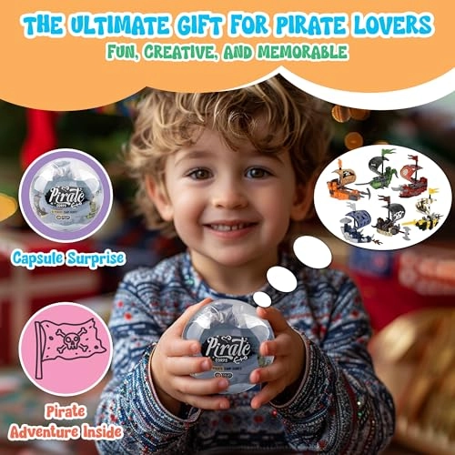 Pirate Ship - 12 pcs
