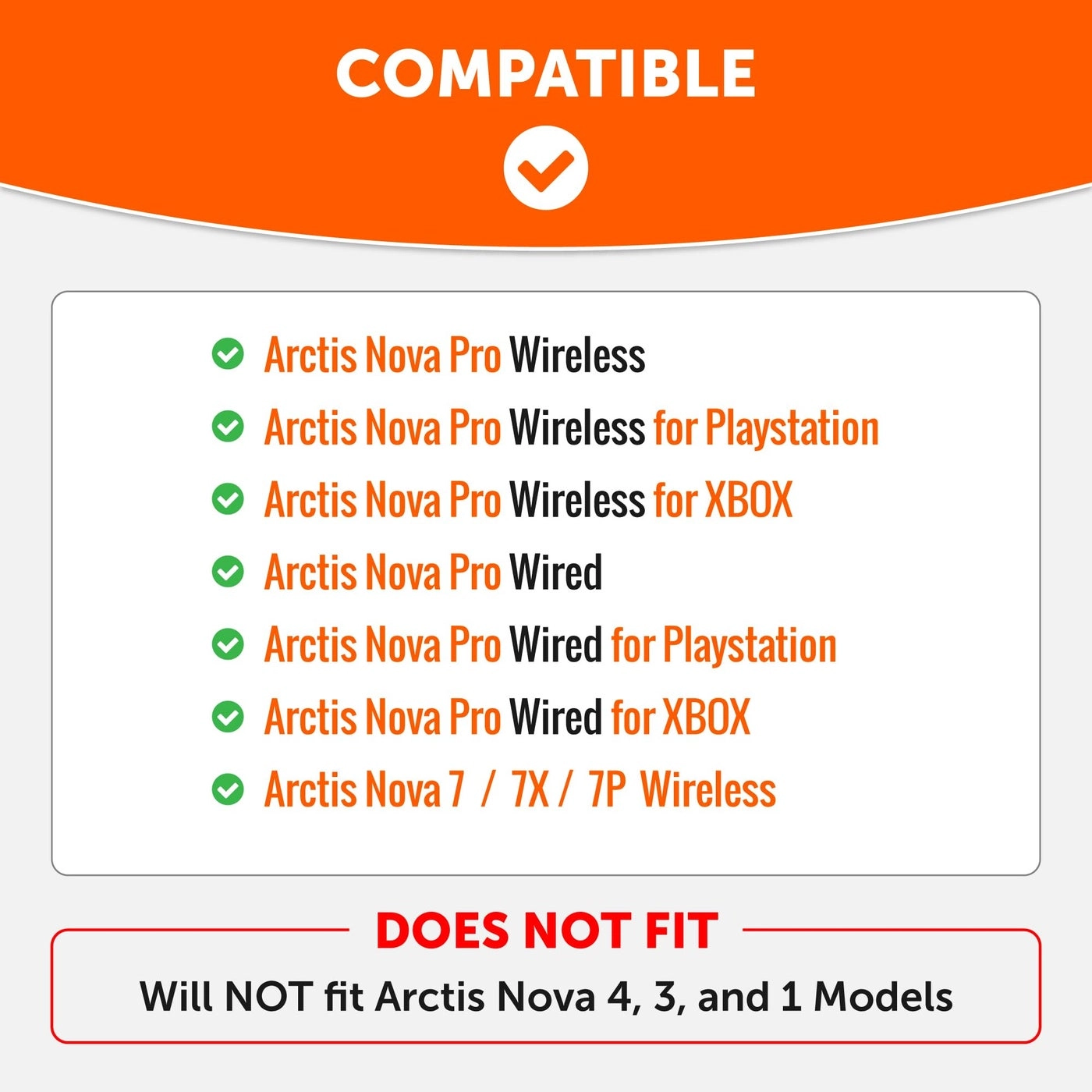 Side Plates for Arctis Nova - Pro Wireless Pro Wired Nova Elite Nova 7 7X 7P