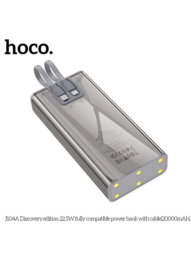 J104A - 20000mAh 22.5W Fast-Charging