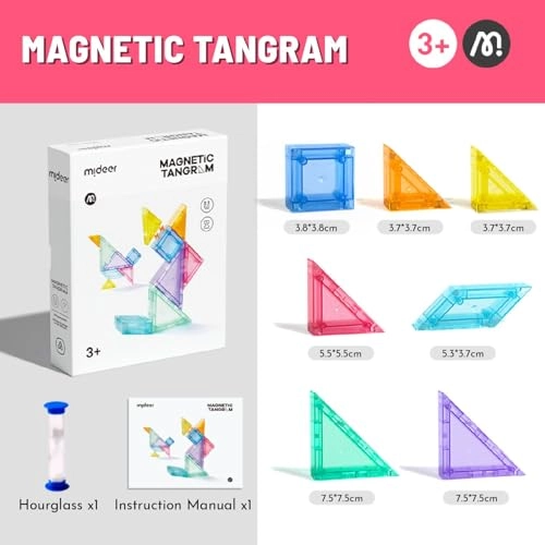 Magnetic Tangram - 3+