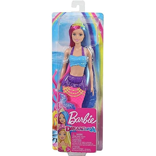 Barbie Dreamtopia Mermaid Doll - Pink And Purple Hair Ages 3+