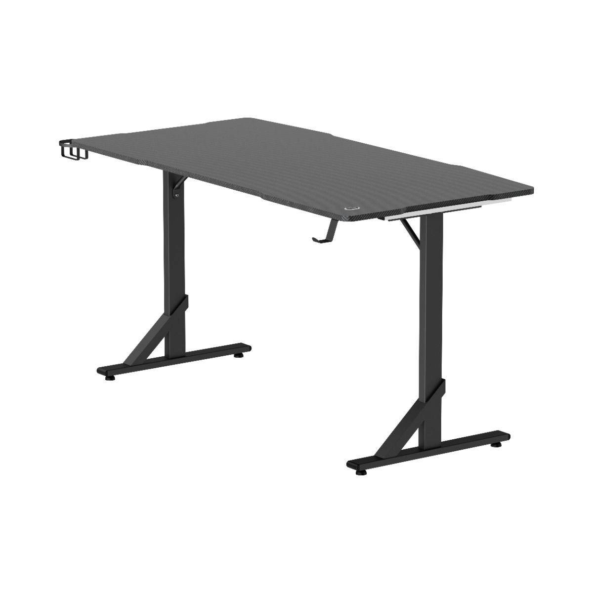 Alpha Desk Pro - 140x72 cm + Ignite Gaming Chair - 120KG