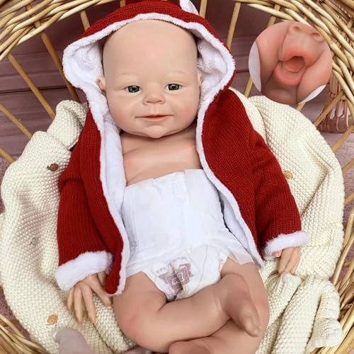 Reborn Baby Doll - 18 inch Silicone Full Body Ages 3+