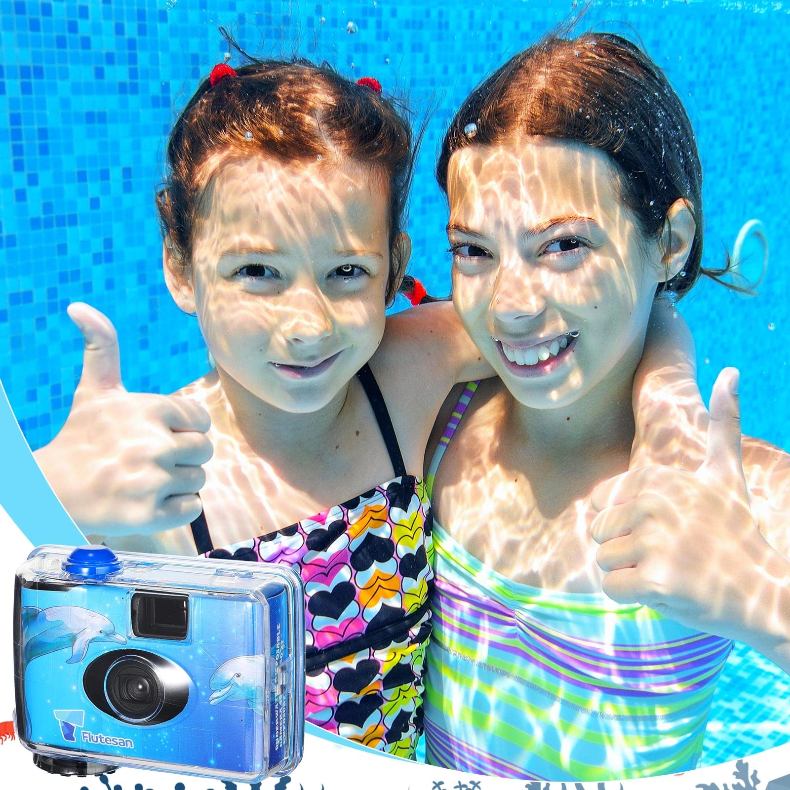 Disposable Camera - 3 Pcs Waterproof 35 mm With Flash