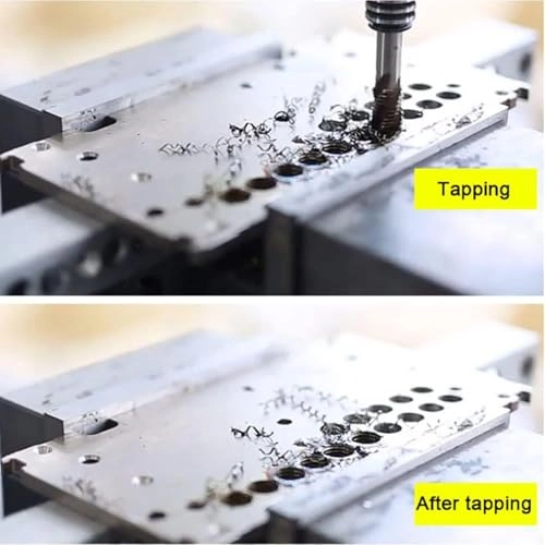 Pneumatic Tapping Machine - 6 Self-Locking Chucks (M3-M12) 700-2000RPM